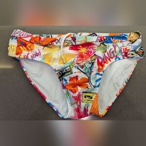 Bang Miami Colorful Graphic Swim Bottom